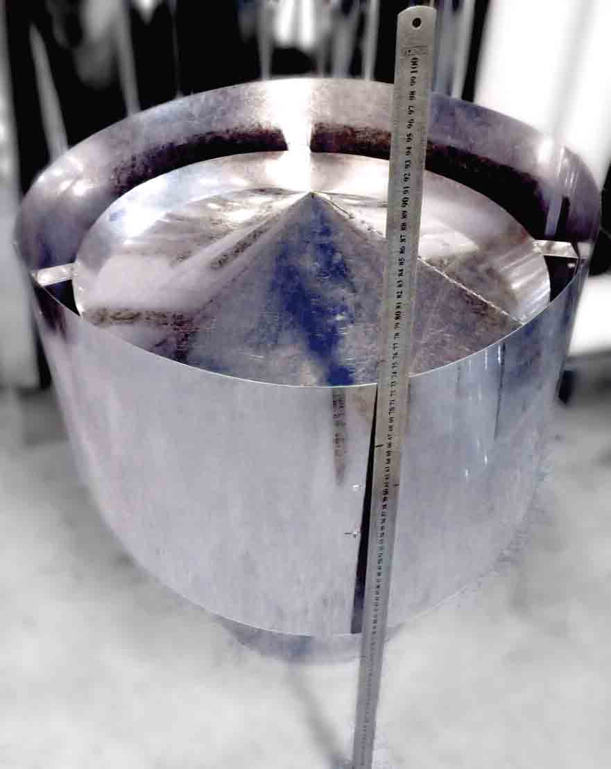 Дефлектор ЦАГИ из оцинковки, диаметр 320